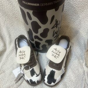 Killwinner Athletic Shoes - size 8.5 new in box brown and white.